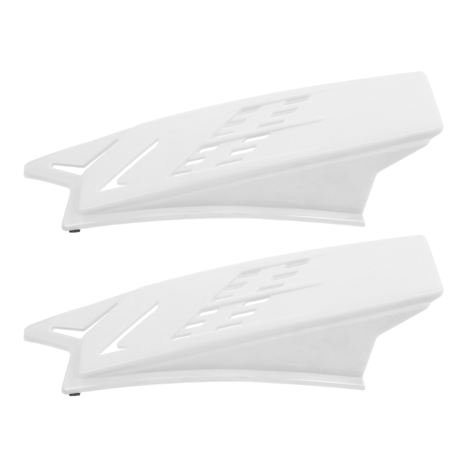 Motorcycle Gear White - Cycling Horns 1 Pair Lightweight Punk
