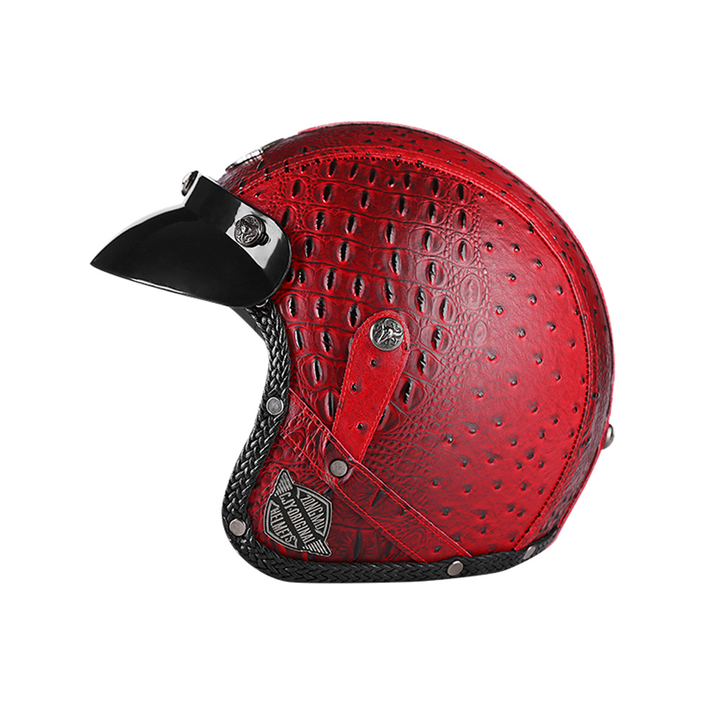 Motorcycle Gear Vintage - DOT 3/4 Open Face Motorcycle Retro