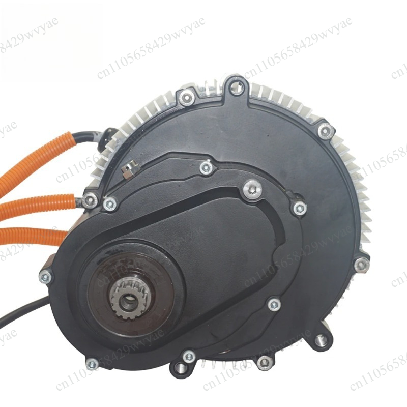Motorcycle Gear Ratio - SIA200‑50 PMSM Motor Peak 26kW 92N.m