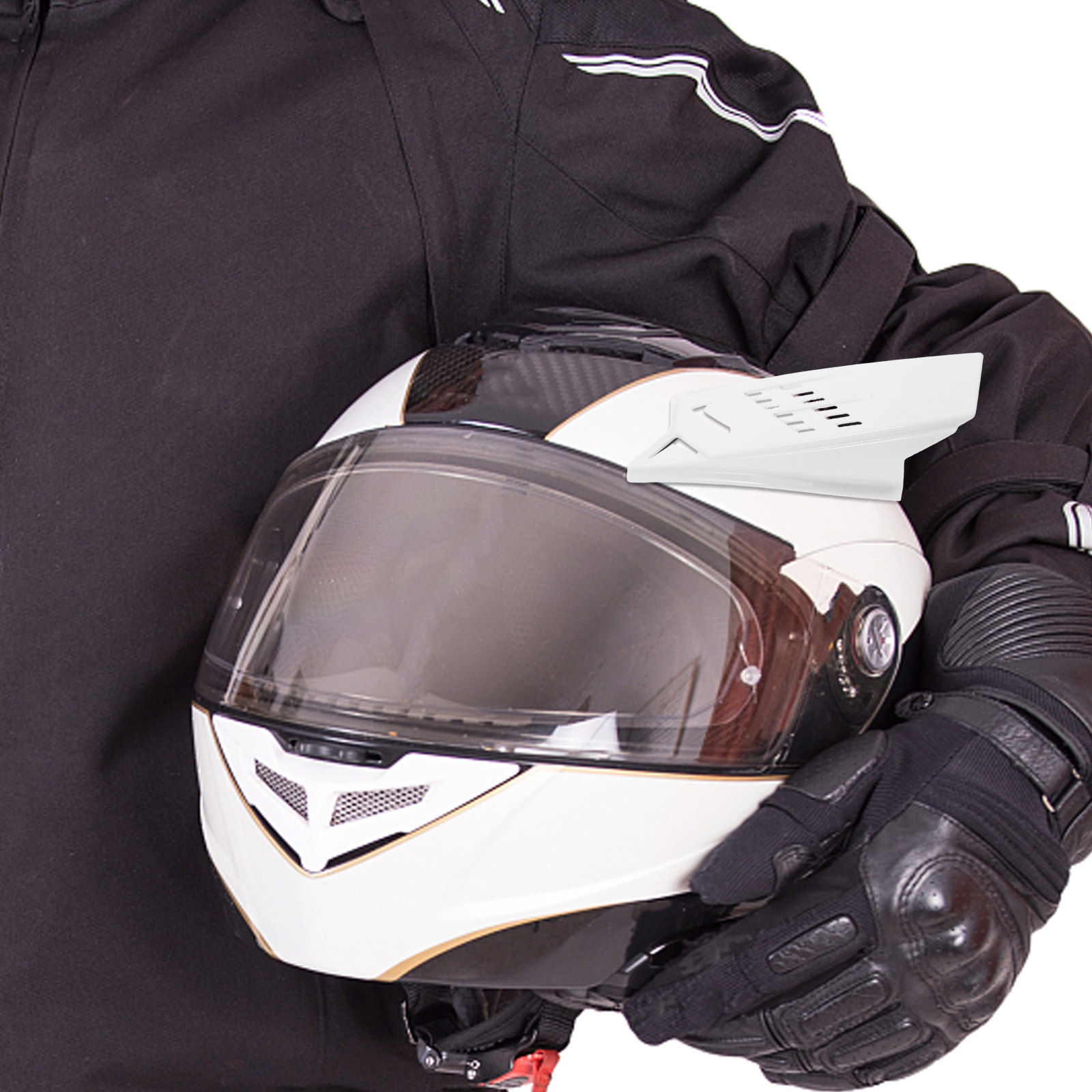 Cycling Horns 1 Pair Lightweig - Motorcycle Gear White review and price