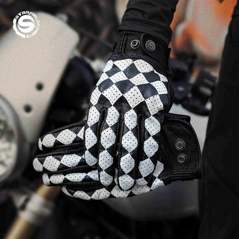 Star Field Knight Black&White  - Motorcycle Gear White review and price