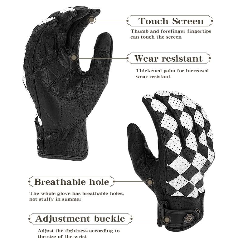 Star Field Knight Black&White  - Motorcycle Gear White review and price