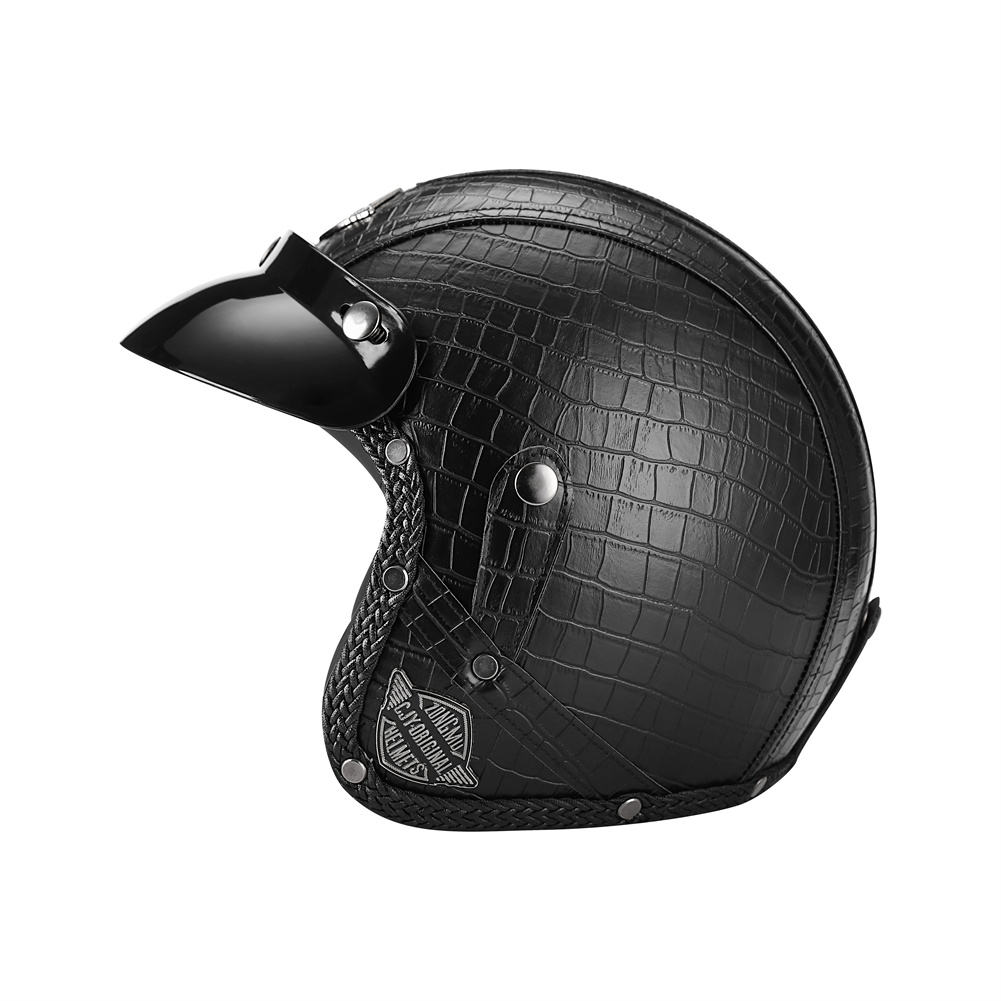 DOT 3/4 Open Face Motorcycle R - Motorcycle Gear Vintage review and price