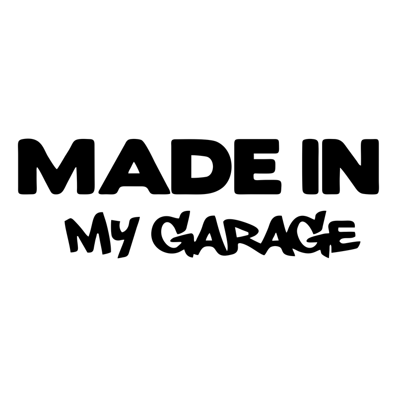 17.8*5.9CM MADE IN MY GARAGE F - Motorcycle Gear White review and price