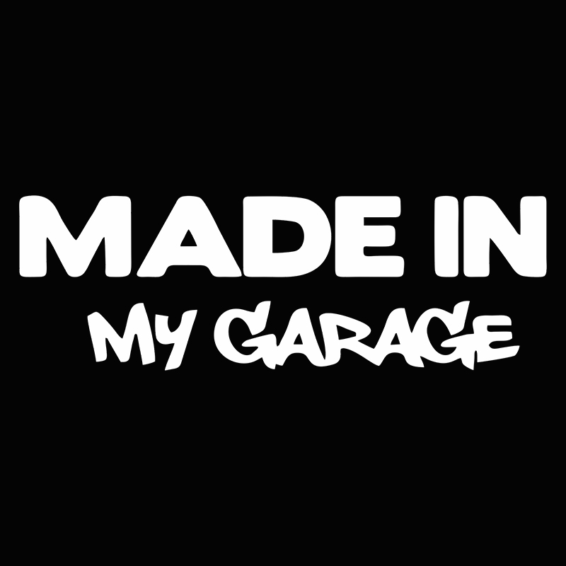 17.8*5.9CM MADE IN MY GARAGE F - Motorcycle Gear White review and price