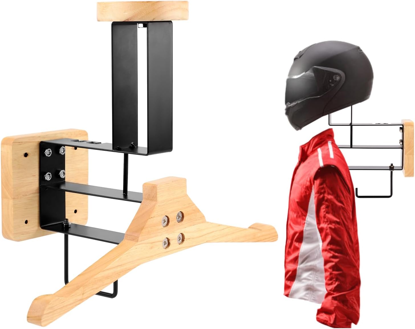 ​Motorcycle Helmet Holder Wall - Motorcycle Gear Holder review and price